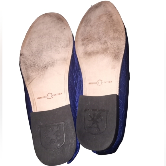 STACY ADAMS mens royal blue slip on loafers - Picture 4 of 10